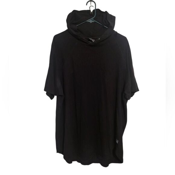Southpole Mens Black Short Sleeve Hoodie, XXL - Picture 1 of 7